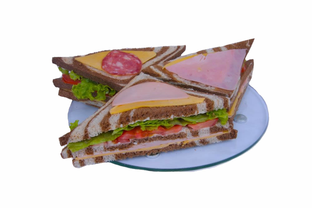 Sanduiche Pão Mesclado