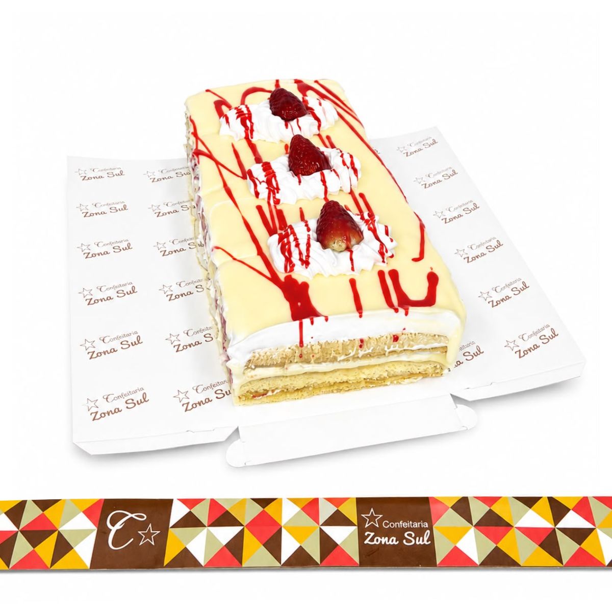 CHAPINHA GELADINHA DE MORANGO