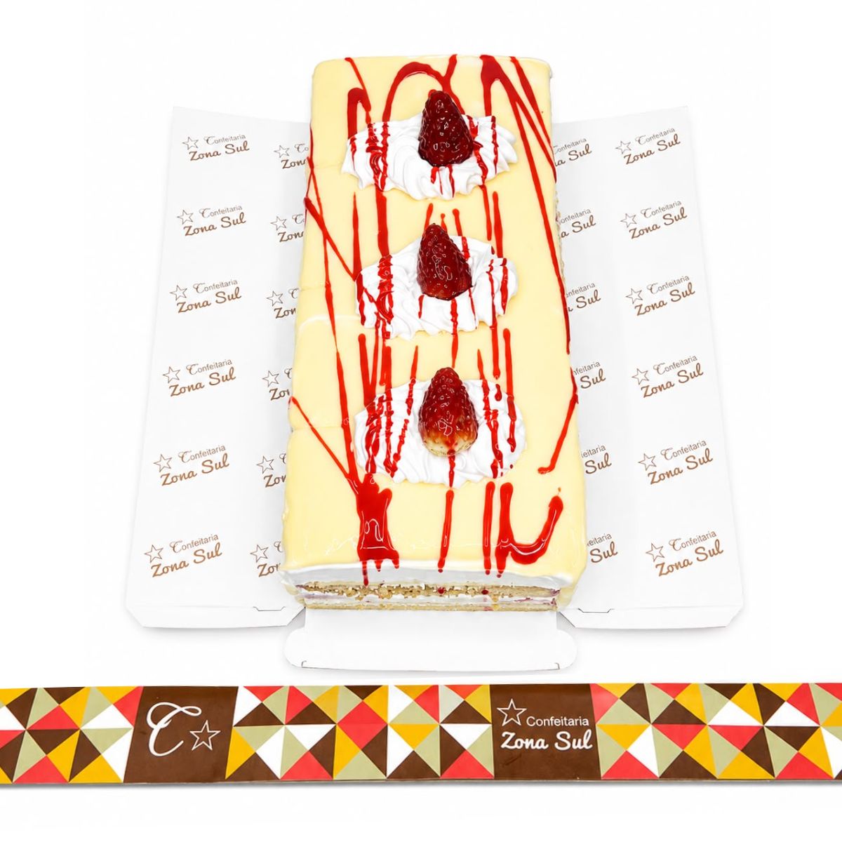 CHAPINHA GELADINHA DE MORANGO