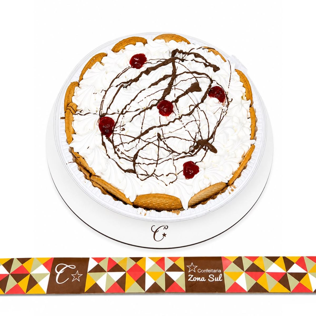 TORTA DE BOLACHA BRANCA