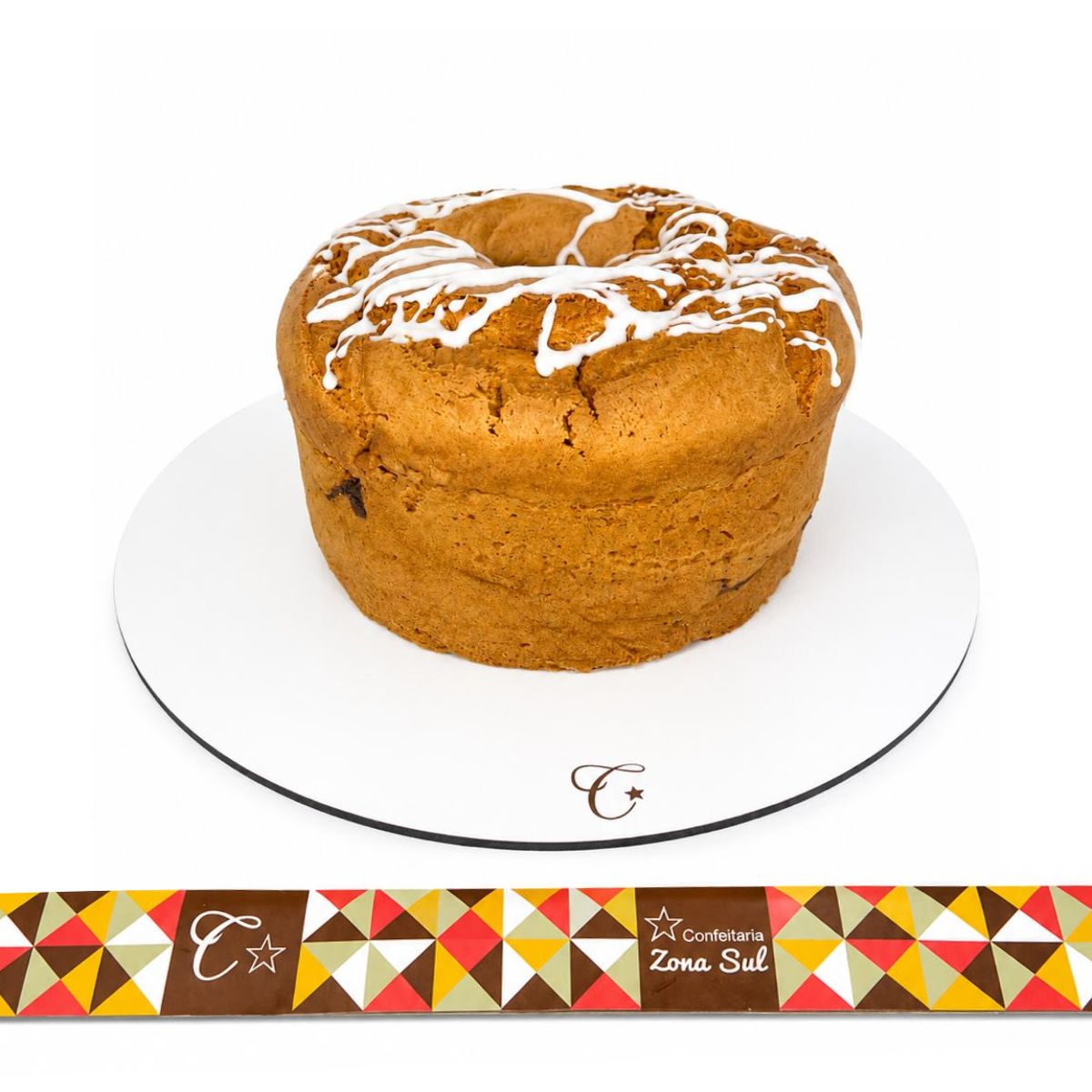 BOLO SECO FLAN BRANCO