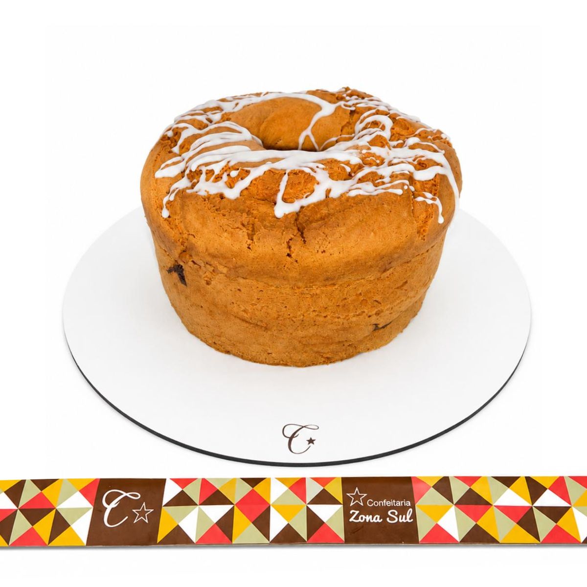 BOLO SECO FLAN BRANCO