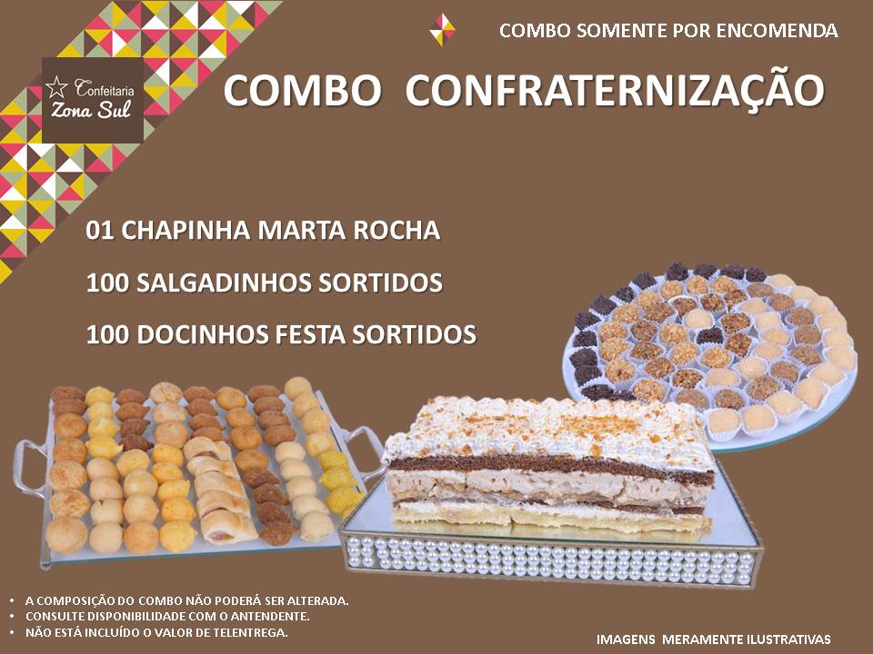 COMBO CONFRATERNIZACAO