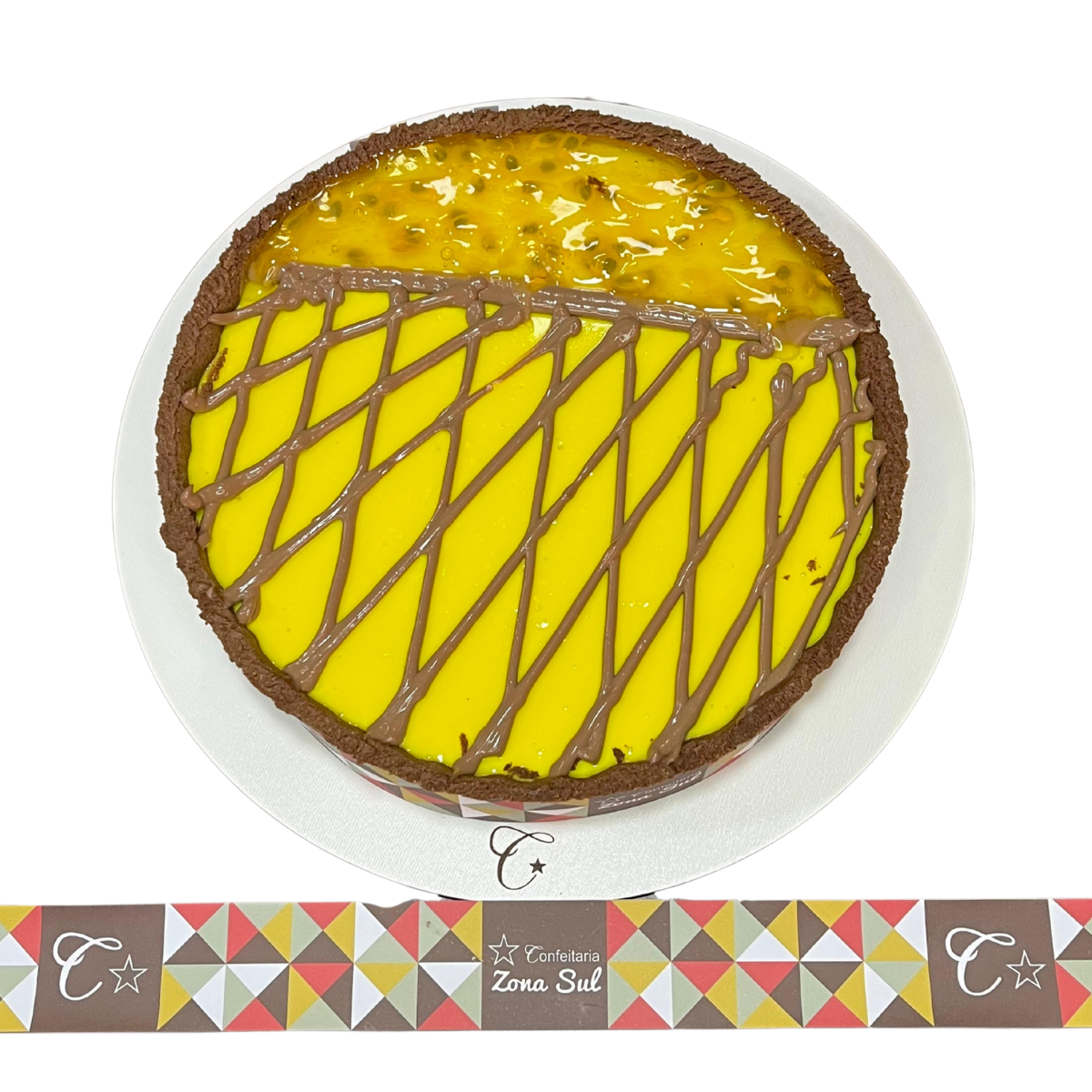MASSA REAL DE MARACUJA COM CHOCOLATE